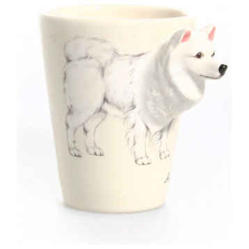 American Eskimo 3D Ceramic Mug