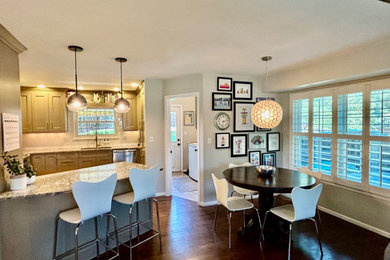 Dining room - traditional dining room idea in Denver