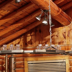 Custom Steel hanging Glass Racks - Products