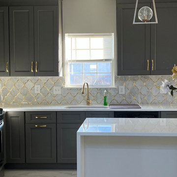 Beyond Builder-Gray: A Bold & Unique Kitchen Transformation