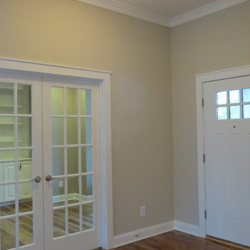 Hidden Harbor custom home entryway