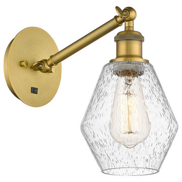 Innovations Cindyrella LED Wall Sconce 317-1W-BB-G654-6-LED, Brushed Brass