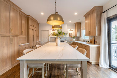 Inspiration for a dining room remodel in Detroit