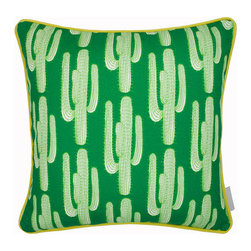 Markless Design - Cactus Print Cushion - Scatter Cushions