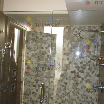 Travertine Stone Shower