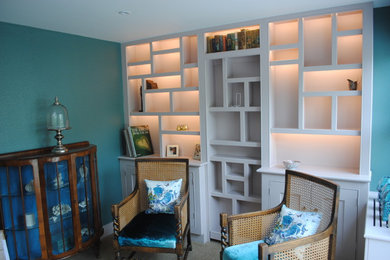 Inspiration for a modern living room in Other.