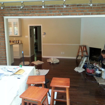 Stacy M Custom Kitchen Flooring + Bump out