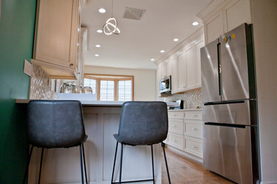 Inspiration for a french country kitchen remodel in New York