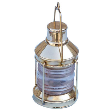 Lantern Paperweight, Brass, 5''
