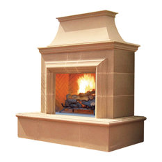 50 Most Popular Concrete Outdoor Fireplaces For 2019 Houzz