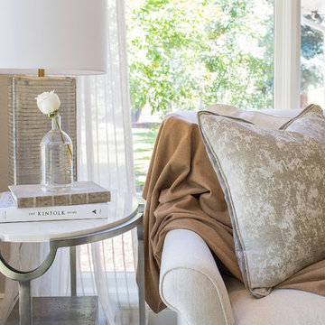 Sophisticated Neutral Sunroom