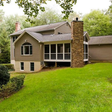 Single Family Home Addition in Oakton, Virginia Gets Facelift Inside and Out