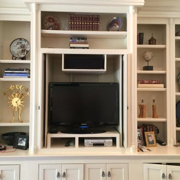 Cabinet Modification- Free Hang Large TV