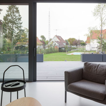 Terrasse in Waregem: eine haltbare & pflegeleichte Lösung - Terrassendielen
