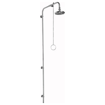 Wall Mount Outdoor Stainless Steel Shower