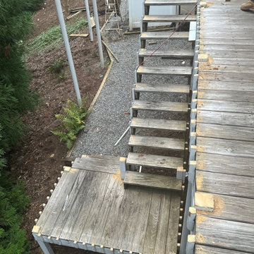Before Photos, Deck Stairs