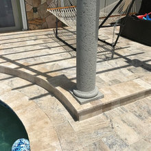 Tumbled Treavertine Paver