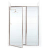 Coastal Shower Doors L31IL13.66-C Legend Series 44" x 66" Framed - Brushed