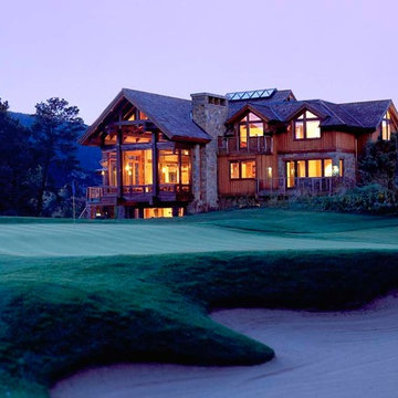 Aspen Golf Course House on the River by Bay Area Owner's Project Manager