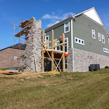 Union | 2-Story Covered Octagon Custom Deck