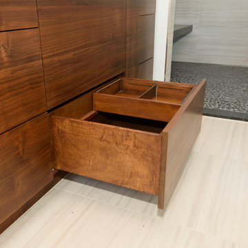 Walnut Vanity