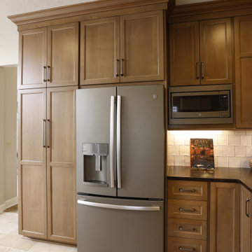 Kitchen remodel maximizes storage and style
