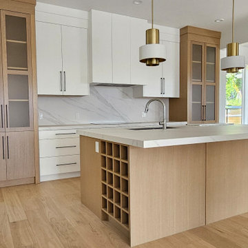 Sintered Stone Countertops, Cabinets, Book Shelf, Vanities