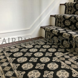 Single Landing Stair Runner Installations - Hall And Stair Runners
