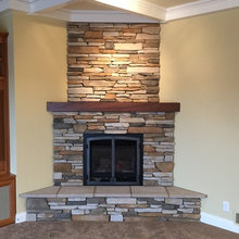 Fireplace living room