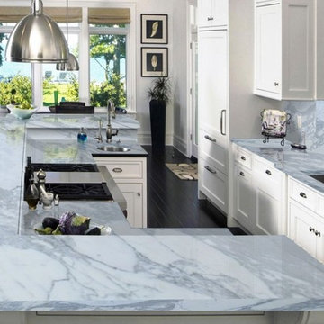 Calacatta Gold Marble, Kitchen