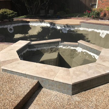 Travertine Coping