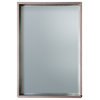 Allier Mirror With Shelf, Gray Oak, 22"