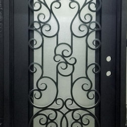 Beautiful Wrought Iron Door - Interior Doors