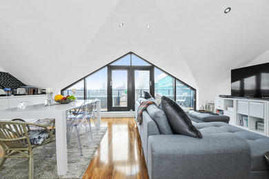 Photo of a contemporary living room in London.