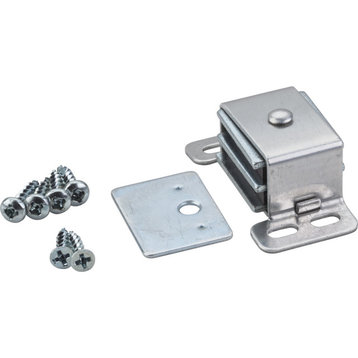 Hardware Resources 50760 Screw On Double Magnetic Cabinet Door - Zinc
