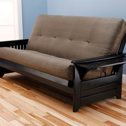 Phoenix Black Futon | Marmont Mocha Futon Mattress - Products