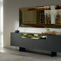 Continental Italian Low Sideboard by Cattelan Italia - $4,295.00 - Buffets And Sideboards