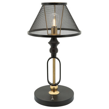 Sagebrook Home Industrial Led Table Lamp With Shade