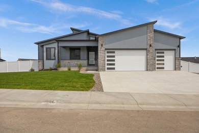 Modern exterior home idea in Other