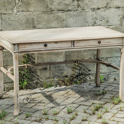 Bridgely Rustic Writing Desk - Desks And Hutches