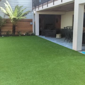 Synthetic Lawn Installation