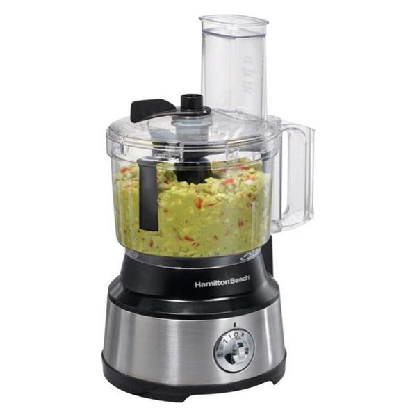 Hamilton Beach 450-Watt 10-Cup Food Processor w/ Bowl Scraper Attachme