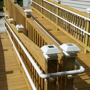 Handicap Ramp with RDI ADA Railings