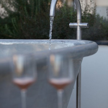 Outdoor Living with William Holland Baths - Hertfordshire Home