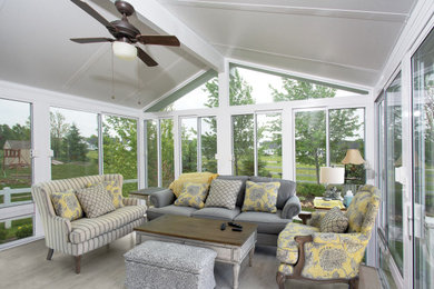 Plymouth, MN Sunroom Design and Construction (Interior)