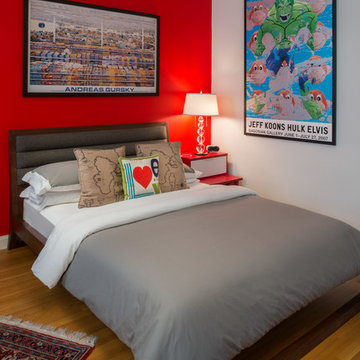 Teenage Super Hero Bed Room