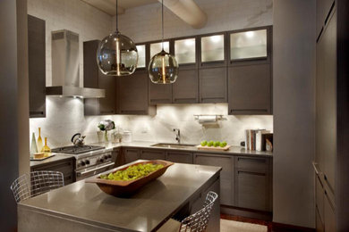 Inspiration for a contemporary kitchen remodel in San Francisco