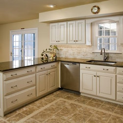 Period Inspired Restored Kitchen Cabinets - Kitchen Cabinetry
