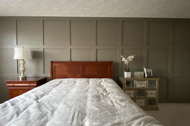 ワシントンD.C.にあるコンテンポラリースタイルのおしゃれな寝室