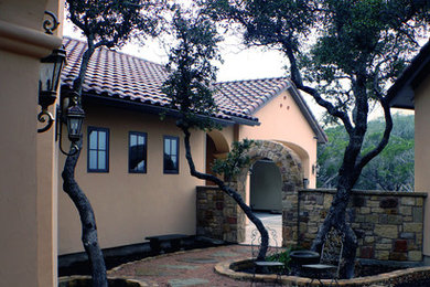 Inspiration for a mediterranean patio remodel in Austin